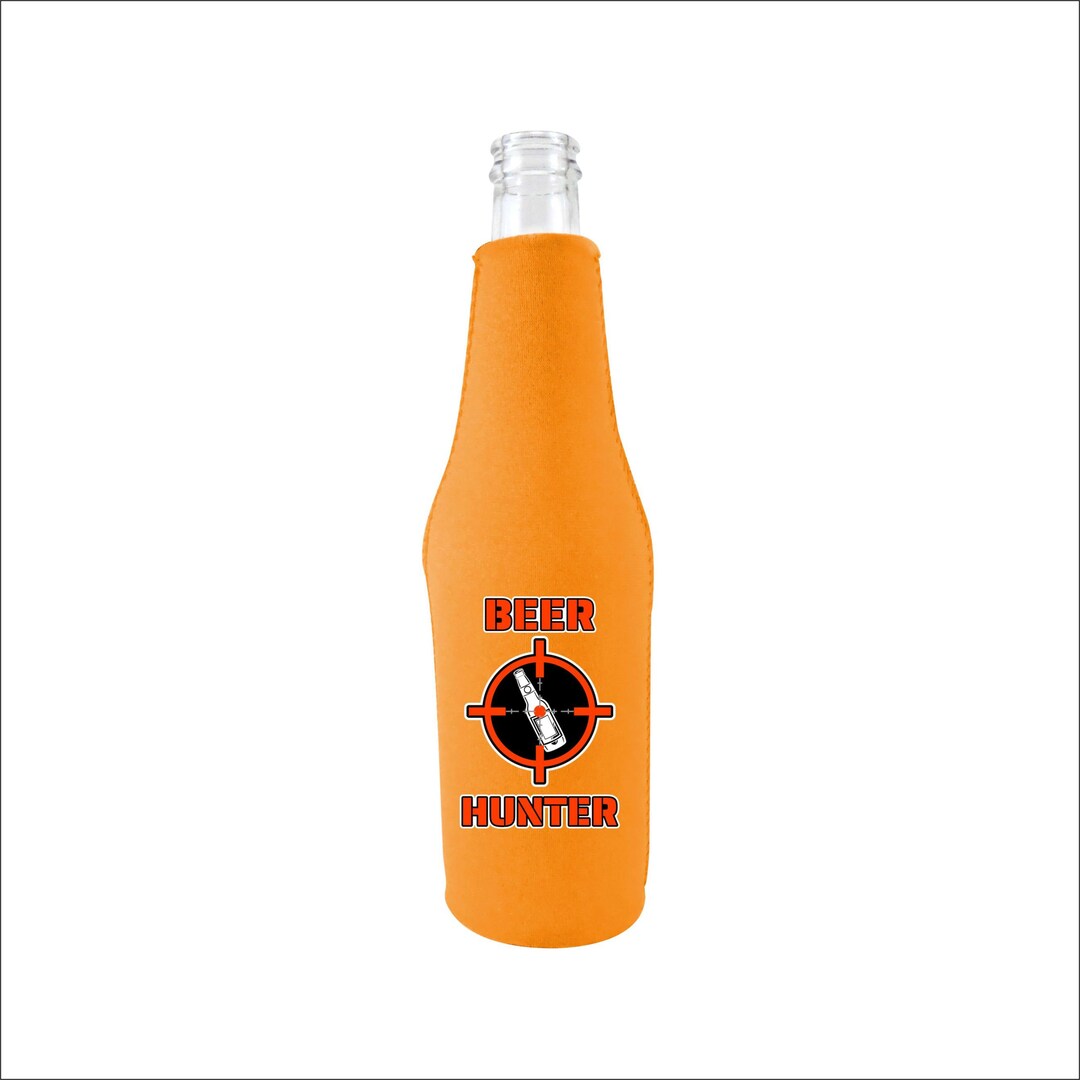 Beer Hunter Neoprene Beer Bottle Coolie Etsy