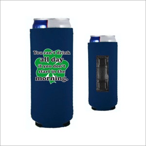 Drink All Day Magnetic Neoprene Slim Can Coolie