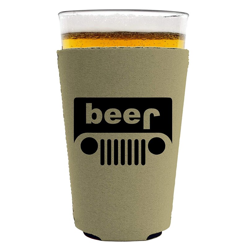 Coolie Junction Beer Truck Neoprene Pint Glass Coolie
