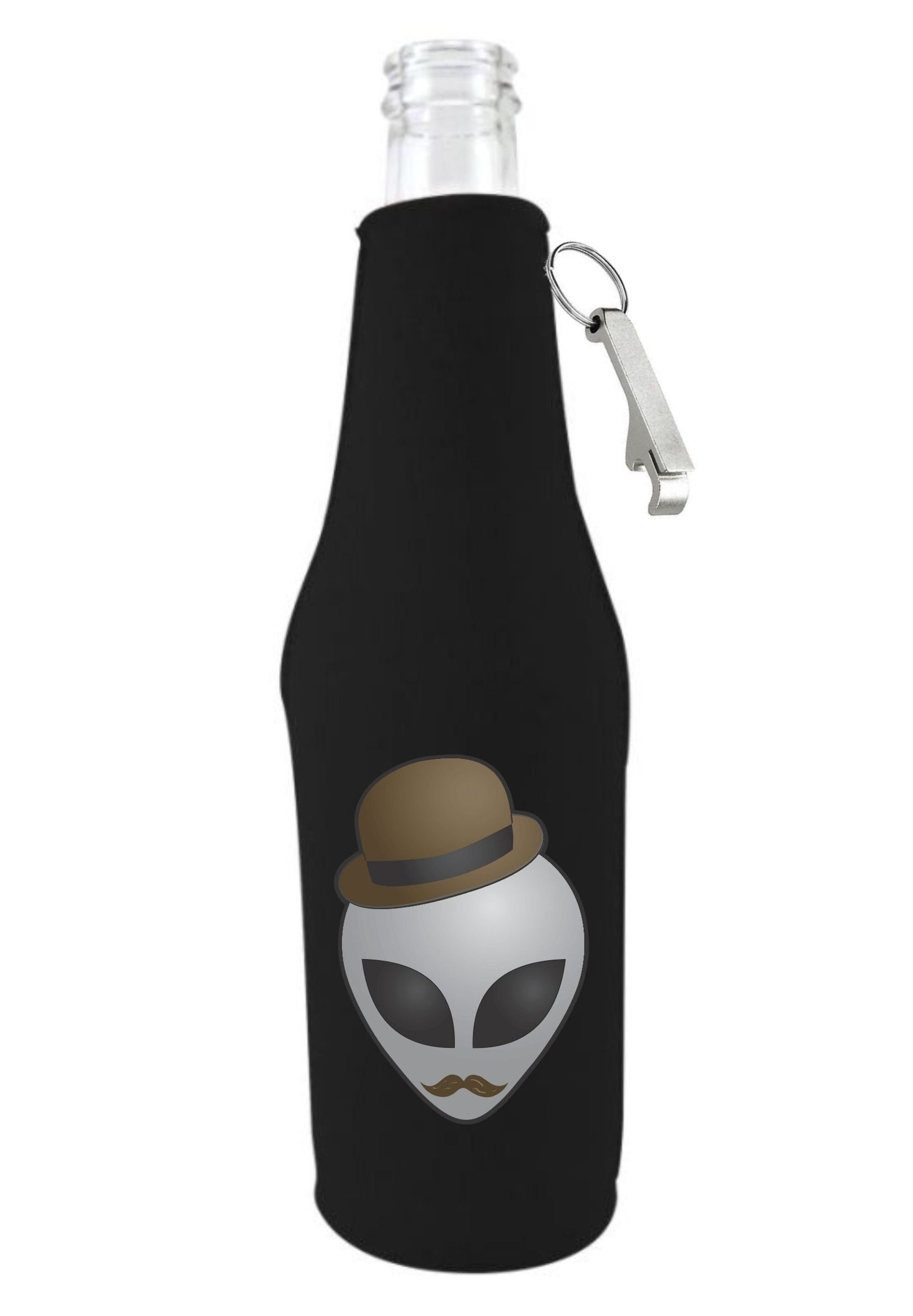 Alien in Disguise Neoprene Beer Bottle Coolie w/Opener Etsy