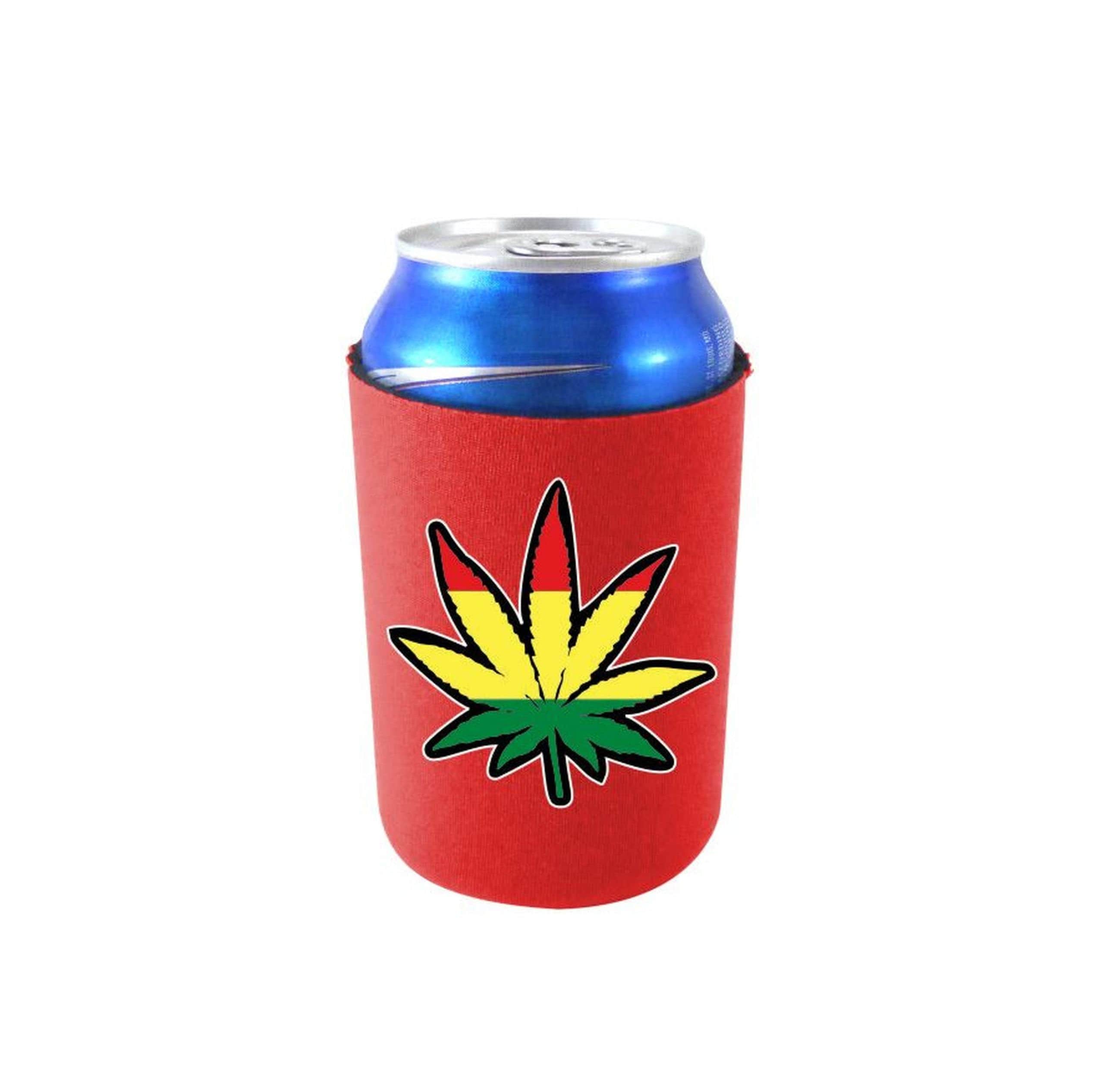 Rasta Leaf 12 Oz Neoprene Can Coolie - Etsy
