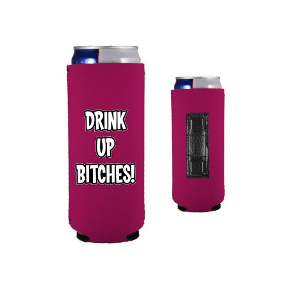 magnetic slim can koozie