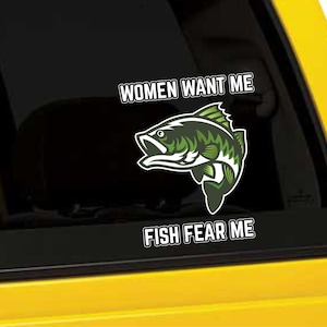 Fear No Fish Decal 