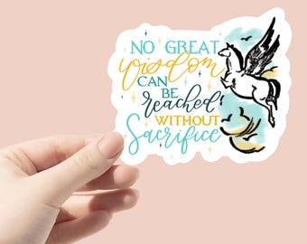 Aslan's Instructions Narnia Book Sticker (6/8)