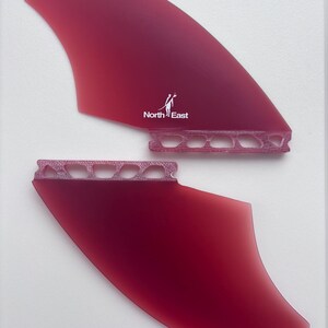 Płetwy do desek surfingowych Red Large Futures Keels zdjęcie 5