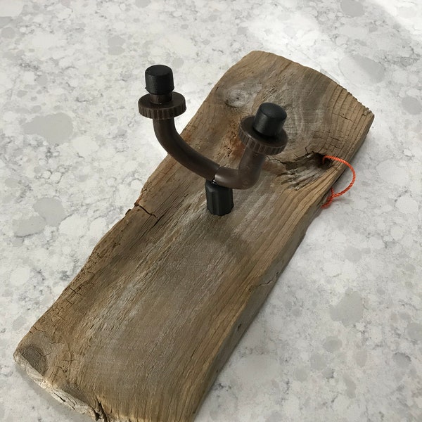 Driftwood guitar wall hanger
