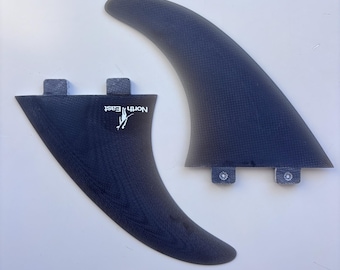 FCS Surfboard Fins - Twin Fin Set