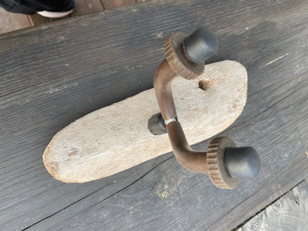 Driftwood Guitar Wall Hanger Etsy