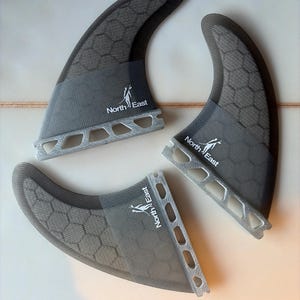 Futures Thrusters Surfboard Fins grey