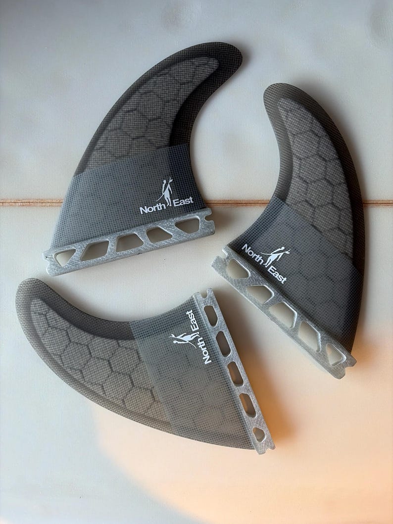 Futures Thrusters Surfboard Fins grey