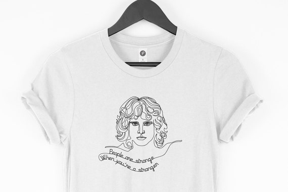 Official T Shirt The Doors Jim Morrison La Woman Lyrics All Sizes
