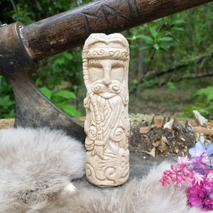 Freyr Totem Altar Frey Statue Norse Pagan Asatru figurines