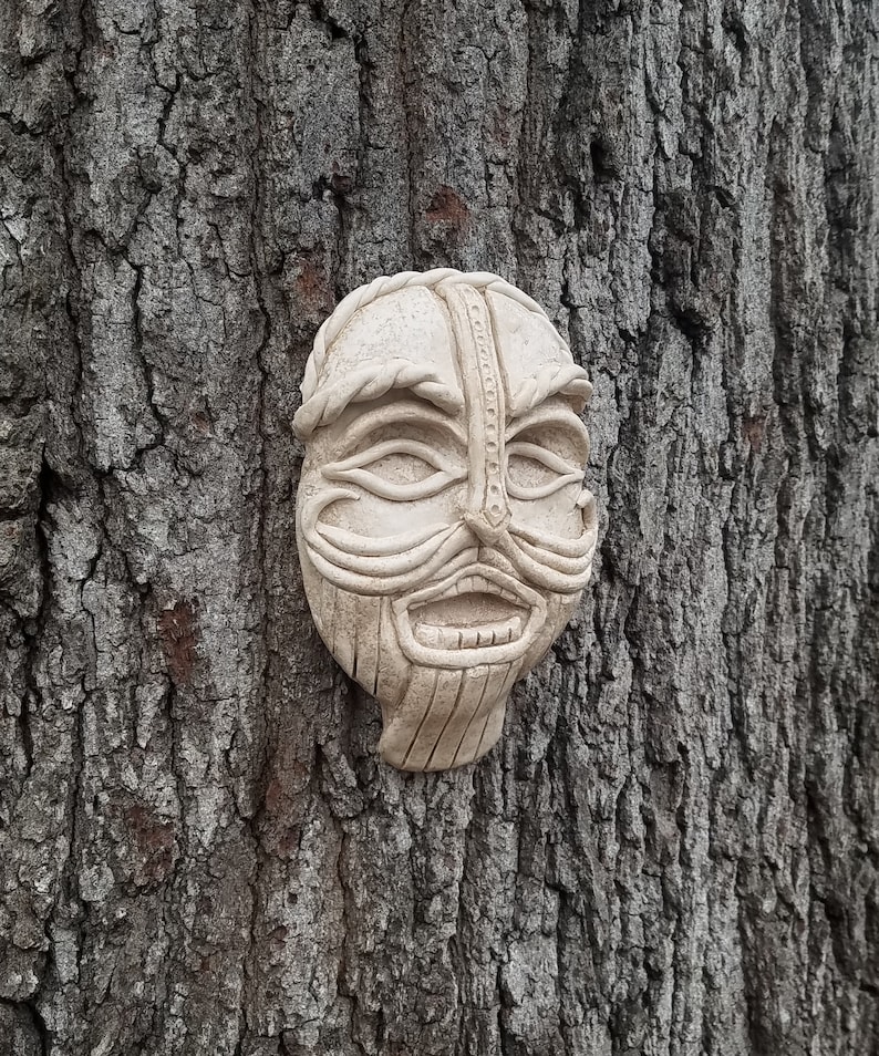 Norse Viking Mask Wall Hanging to Ward off Evil Spirits and Etsy