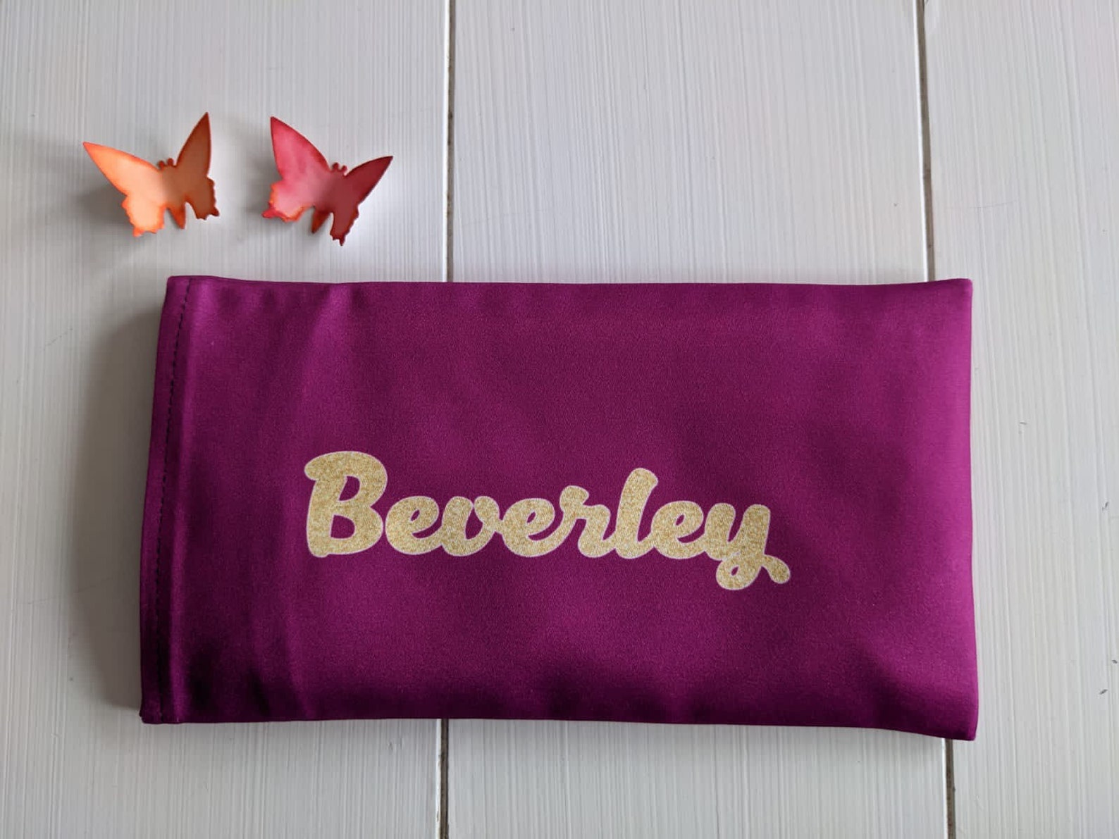 Personalised satin eye pillow includes a washable outer Etsy