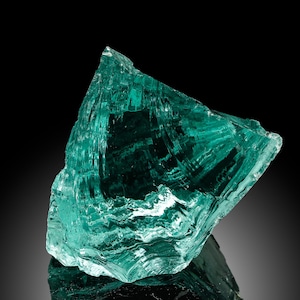 Rare Blue Andara Glass - Magical Healing Crystal, Esoteric Energy Stone for Meditation & Spiritual Growth