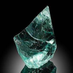 Rare Blue Andara Glass - Magical Healing Crystal, Esoteric Energy Stone for Meditation & Spiritual Growth