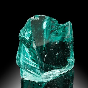 Rare Blue Andara Glass - Magical Healing Crystal, Esoteric Energy Stone for Meditation & Spiritual Growth