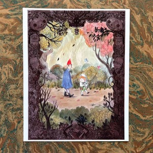 Over the Garden Wall-inspired Art Print