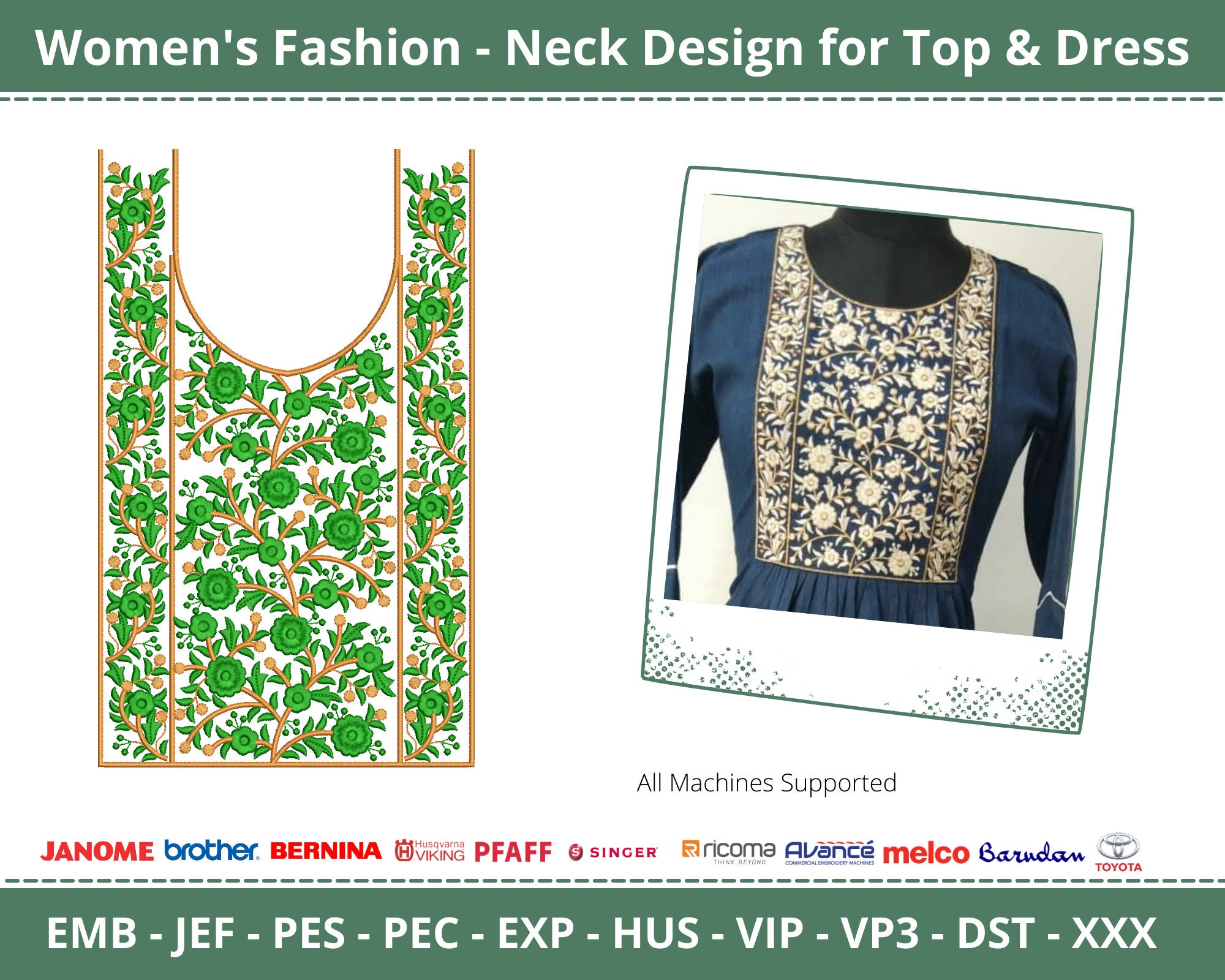 Details more than 167 double neck kurti design super hot