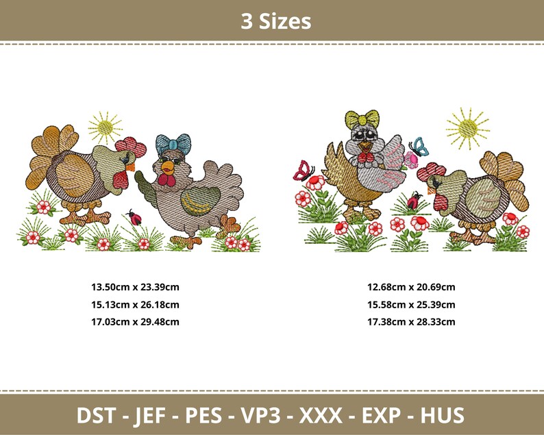 Embroidery Design Machine Embroidery Pattern 8 Types 4 Etsy