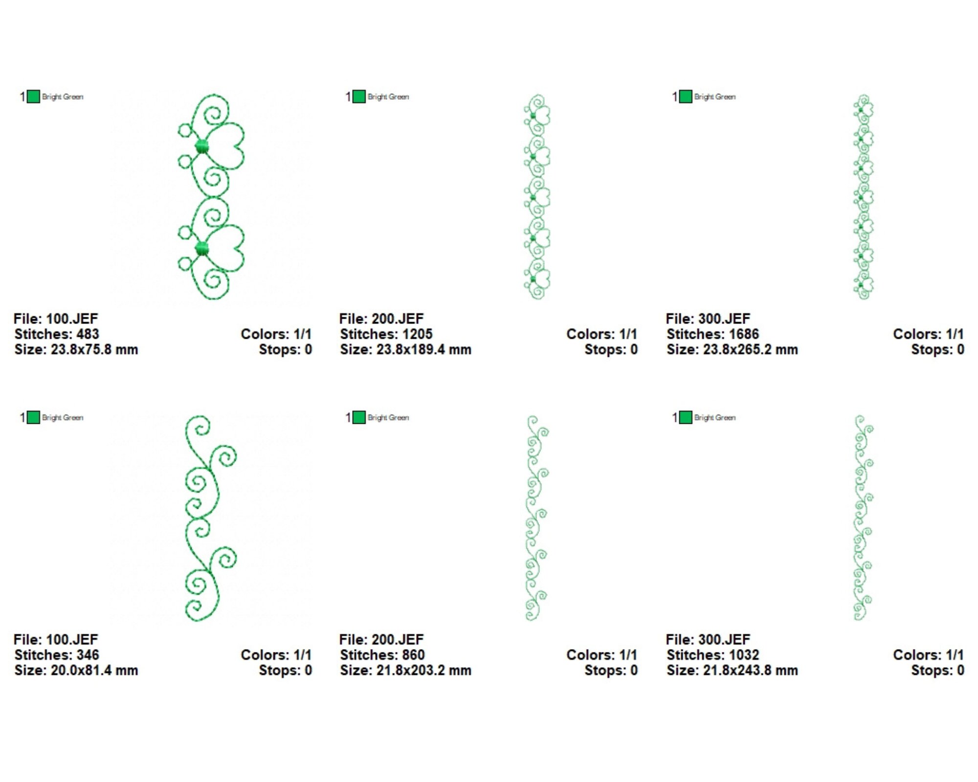 Embroidery Border Divider Line Designs, Christmas Border Machine ...