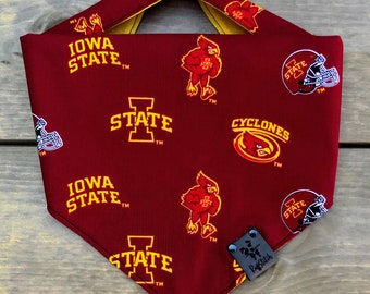 iowa state dog bandana