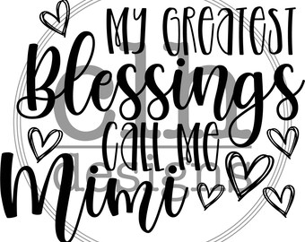 Blessings Call Me | Etsy