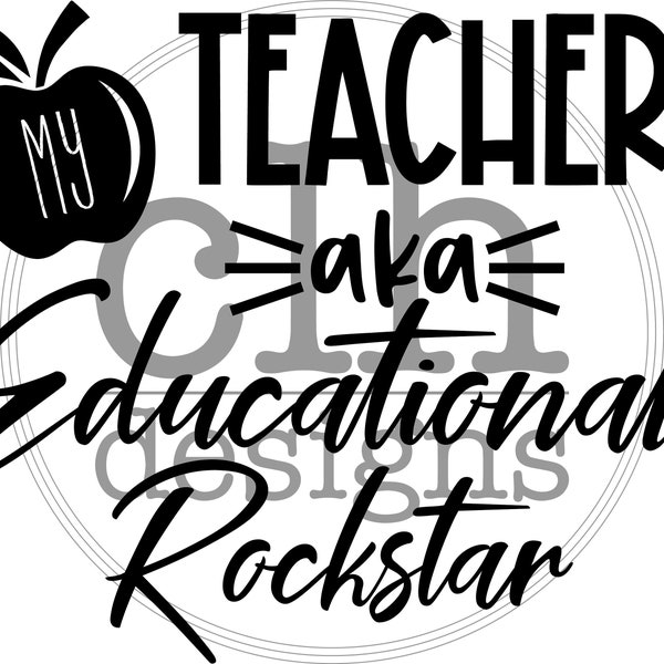 Educational Rockstar Digital File