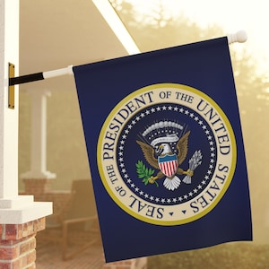 Presidential Seal Garden Flag: Double-Sided Home Decor