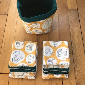 Coudre paniers de rangement -Tuto gratuit | Tissus Hemmers