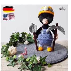 Crochet pattern &gt; Ruhrpott Mole &lt; 6 patterns in one!