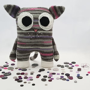 Crochet pattern &gt; Cuddle buddy No.5 cat Kaya &lt;