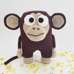 Crochet pattern &gt; Cuddly Buddy No.16 Monkey Anton &lt;