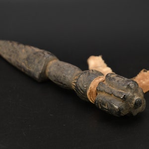 Wooden Kila Phurba vintage Buddhist phurba Vajra Dorje Tantric Phurba Buddhist Ritual Buddha phurba handmade Nepal