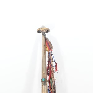 Brass Traditional Tibetan Handcarved Lamas Trumpet Musical Instrument rkang-gling instrument image 2