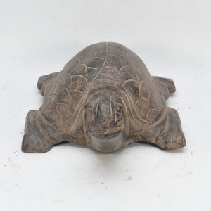 Wooden hand carved Tortorise ancient decorative tortorise Vintage Nepal Sculpture Handmade Statue Collectible Statue