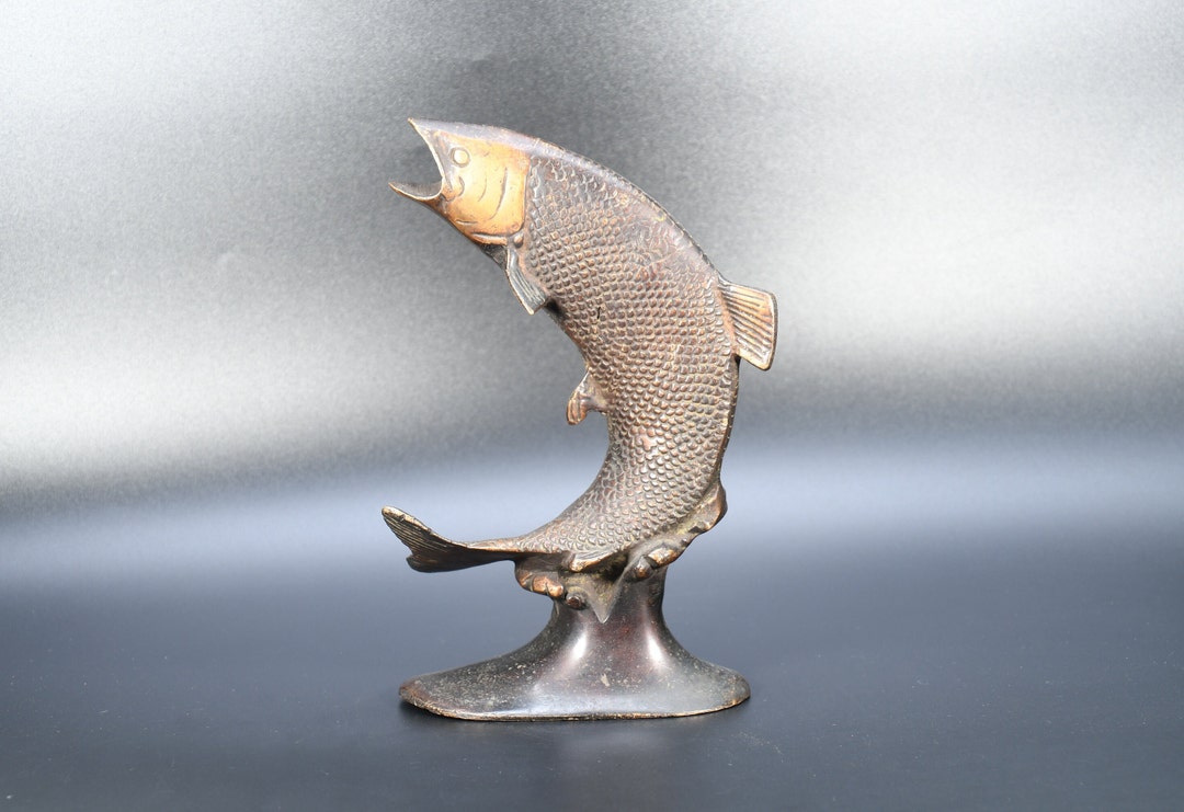 VINTAGE FISH ASHTRAY 真鍮 ヴィンテージ 熱帯魚 Vintage Brass Fish Ashtray: Small Decorative Cast Ashtray - Etsy