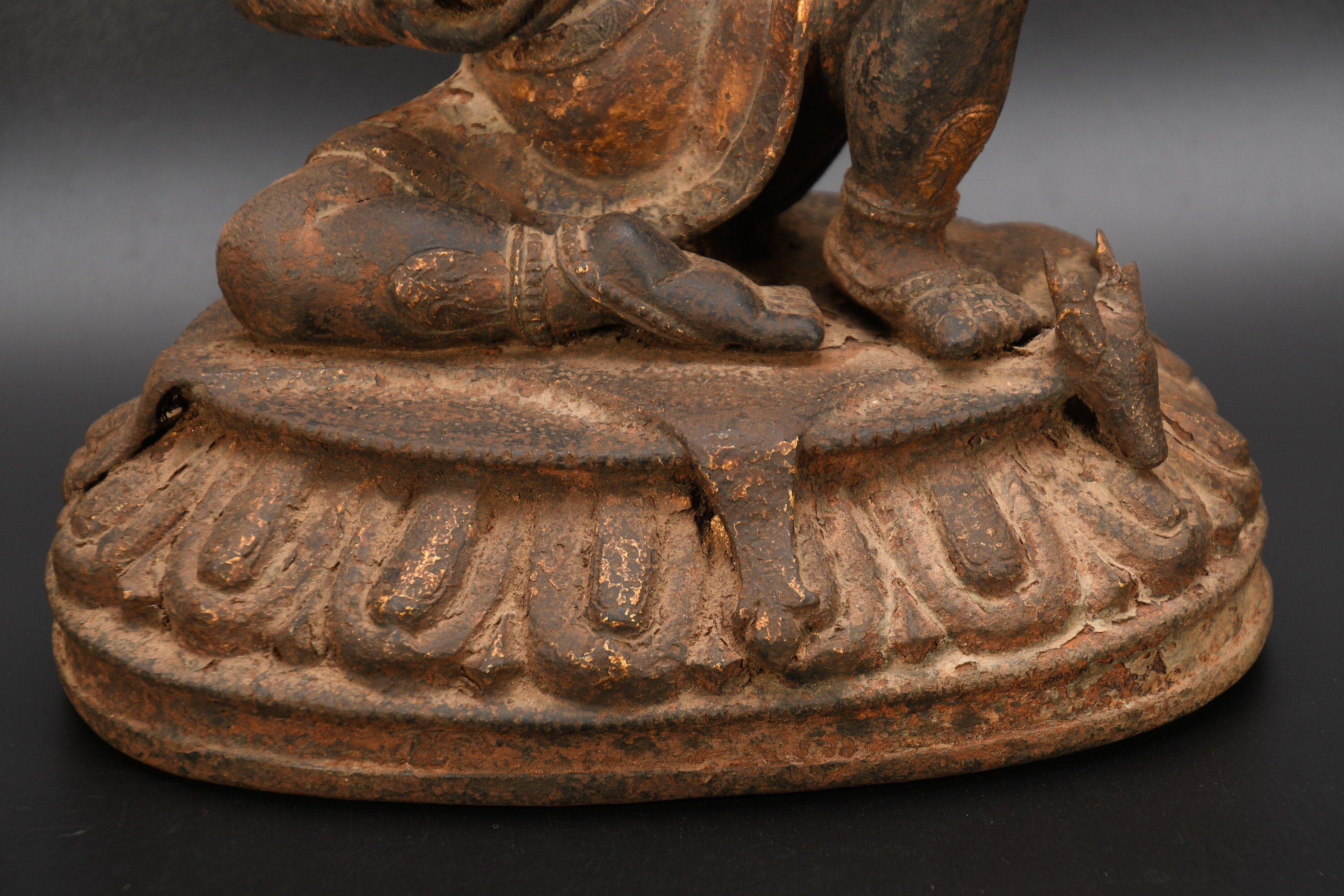 アンティークチベットジャンバラ仏像、富の神 - Etsy 日本