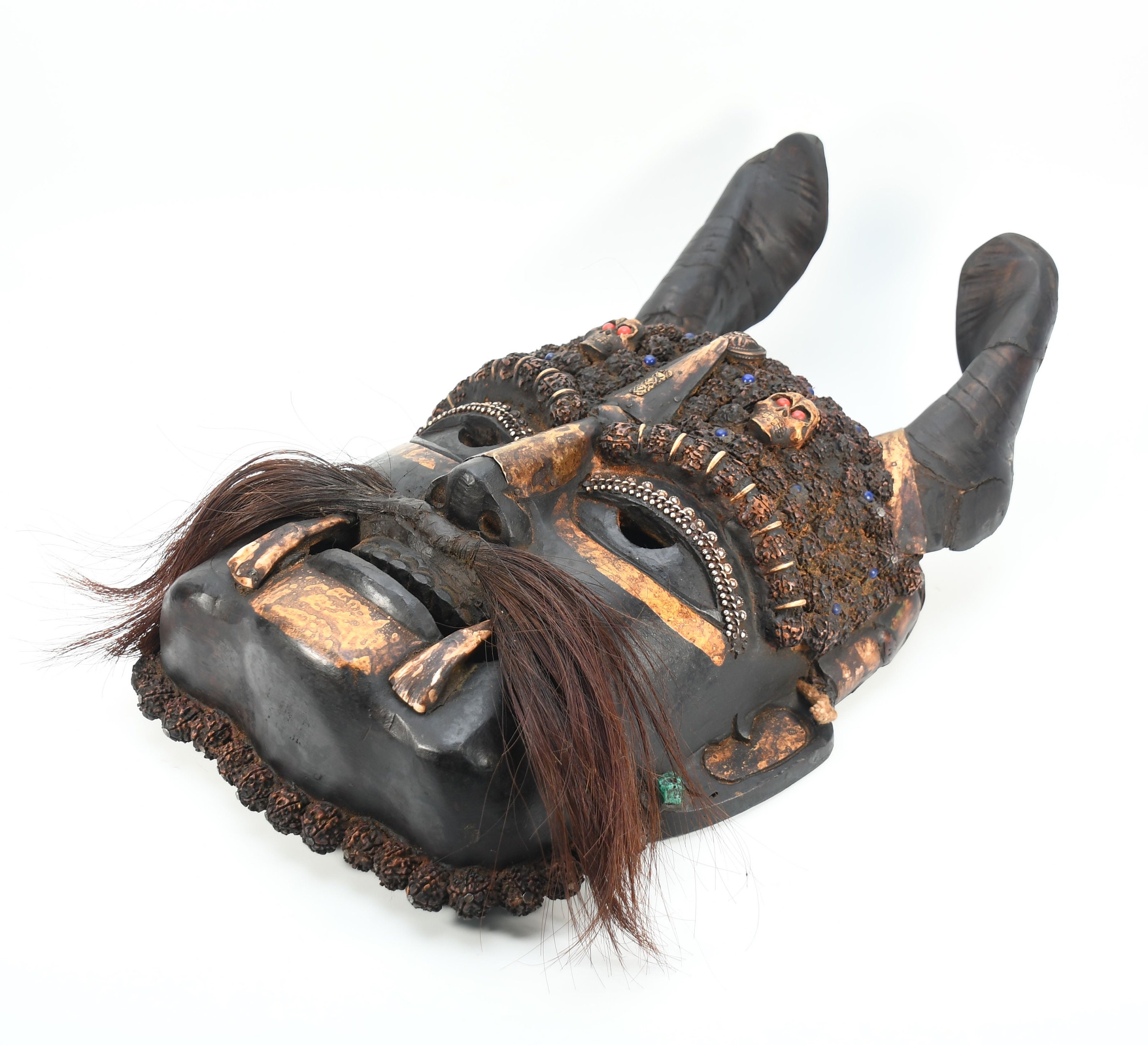 Antigua nepal máscara chamán Cultural Jhakri máscara madera Etsy