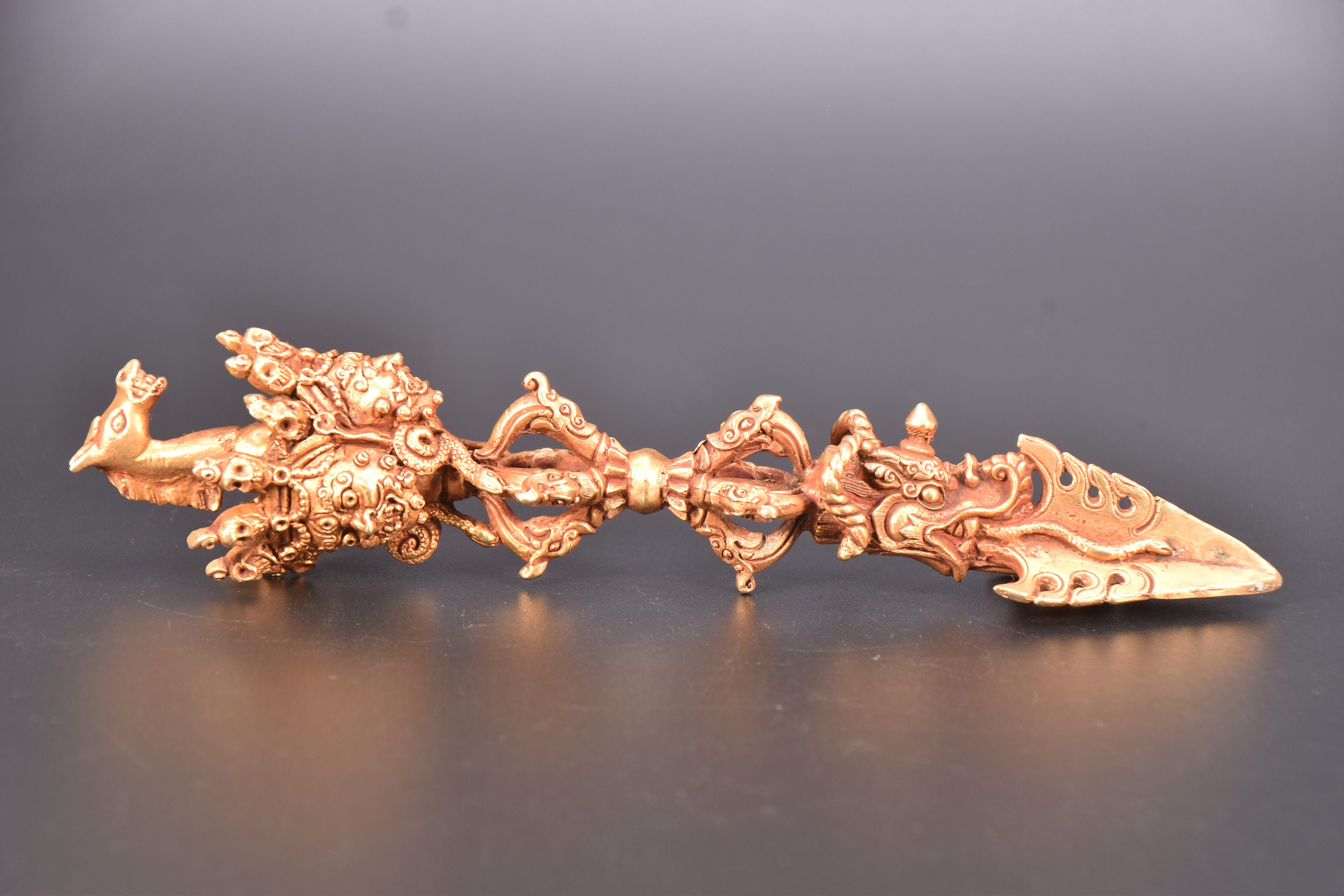 Antique Tibetan Buddhism Phurba Phurpa Phurwa Handmade