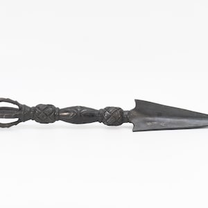 Antique Buddhist Ritual , Buddha phurba Hand carved  Tibetan Ritual Kila Phurba Vajra Dorje  Tantric Phurba vintage phurba handmade nepal