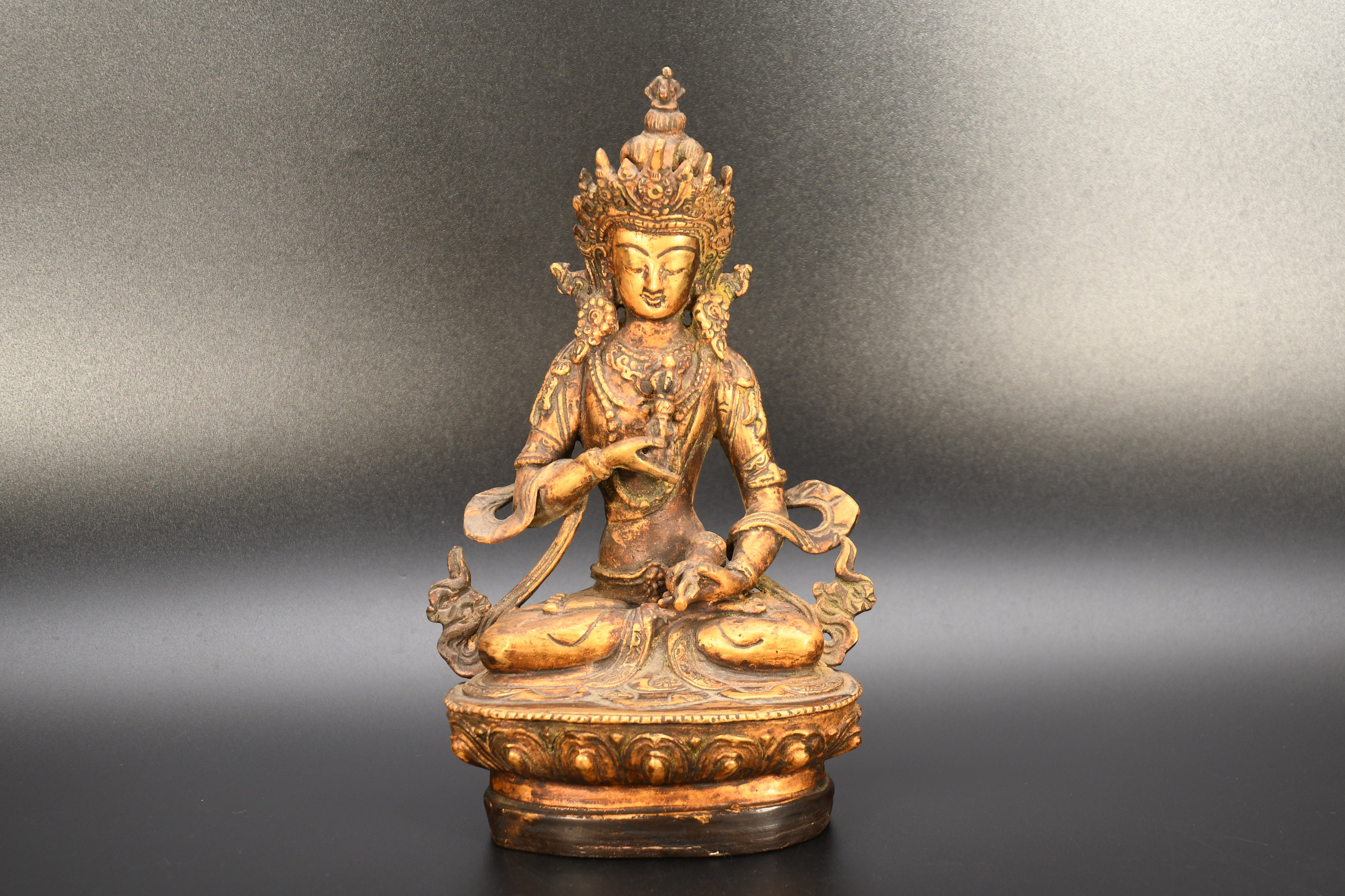 Vajrasattva Statue Tibet statue Antique statue Handmade Tibet Etsy