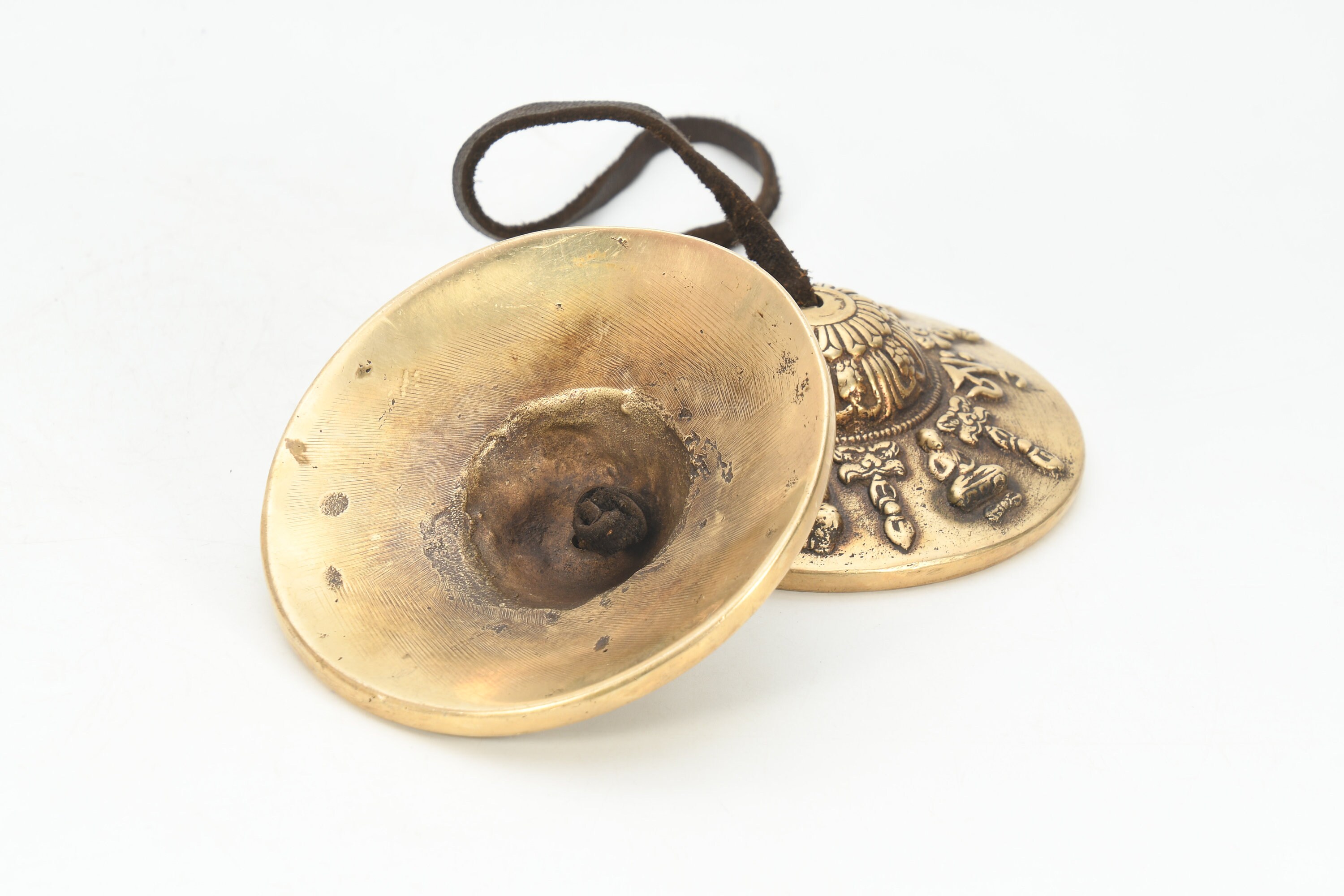 Tingsha Tibetano In Bronzo - Campane Per Meditazione, Yoga E Guarigione Sonora