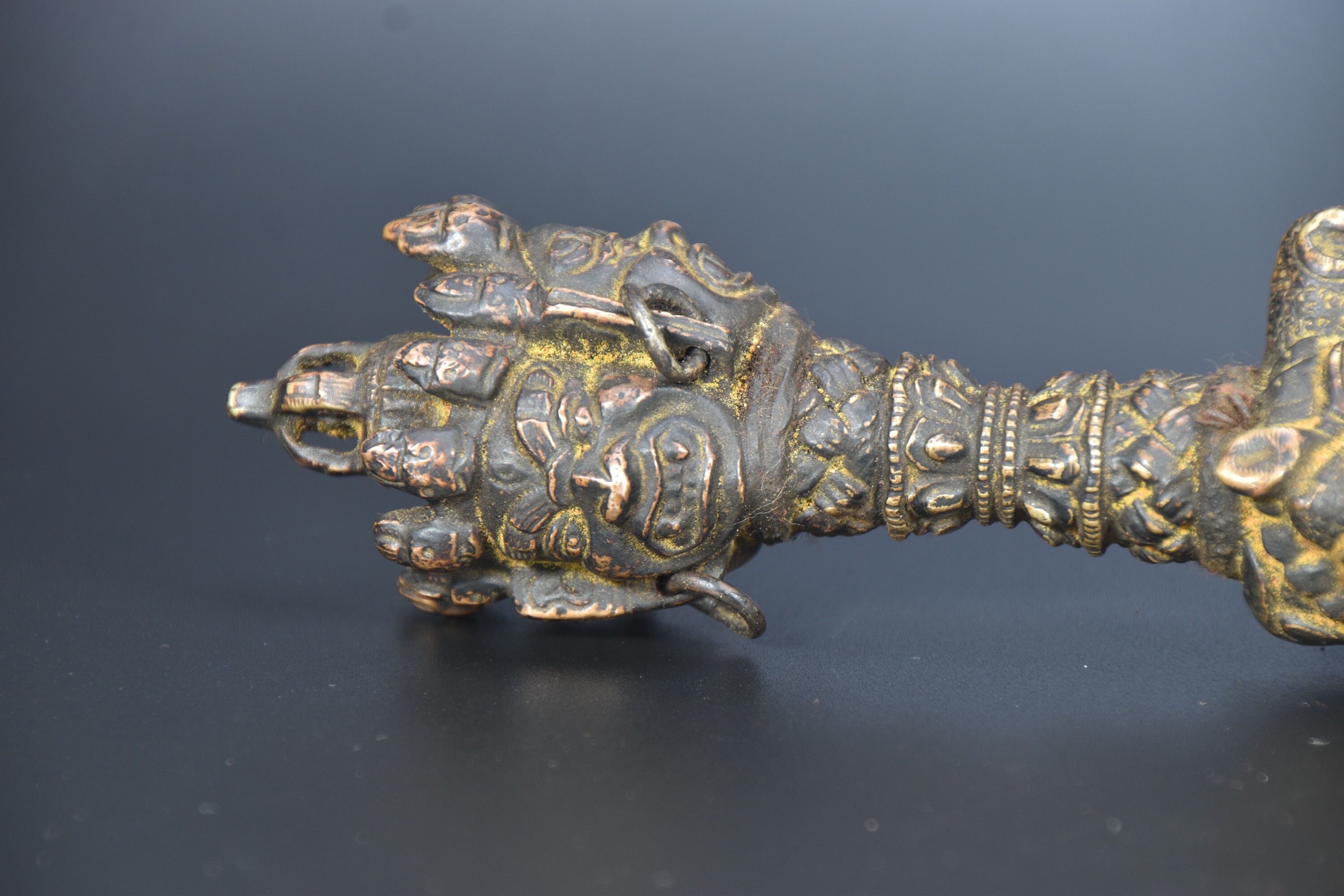 17th Century- Antique Mahakala Axe Phurba/phurpa, Blessing