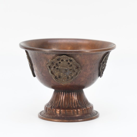 Hrtyvhin Candeliere tibetano senza fumo elettronico Burro Lampada Ricaricabile Altare Luce Buddista Desktop Ornamento