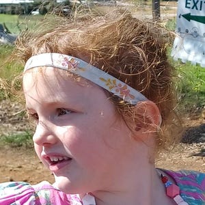 Baha Ponto Adhear Cochlear Oticon Med-el softband headband DIY 15mm wide. Rainbow glitter motif on grey