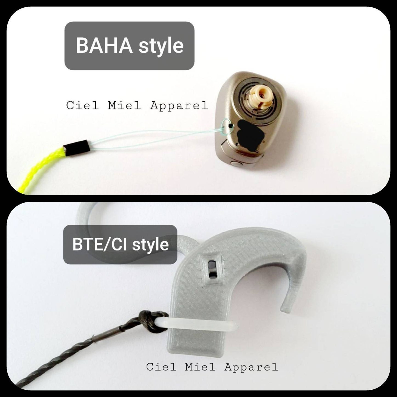 Retaining Safety Line Baha Ponto Kanso Samba Adhear Oticon BTE Etsy