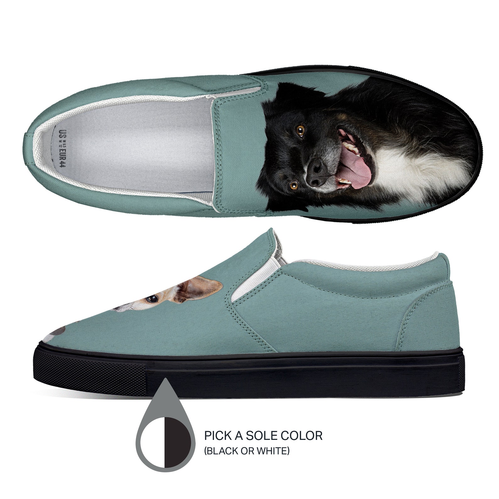 custom dog shoes