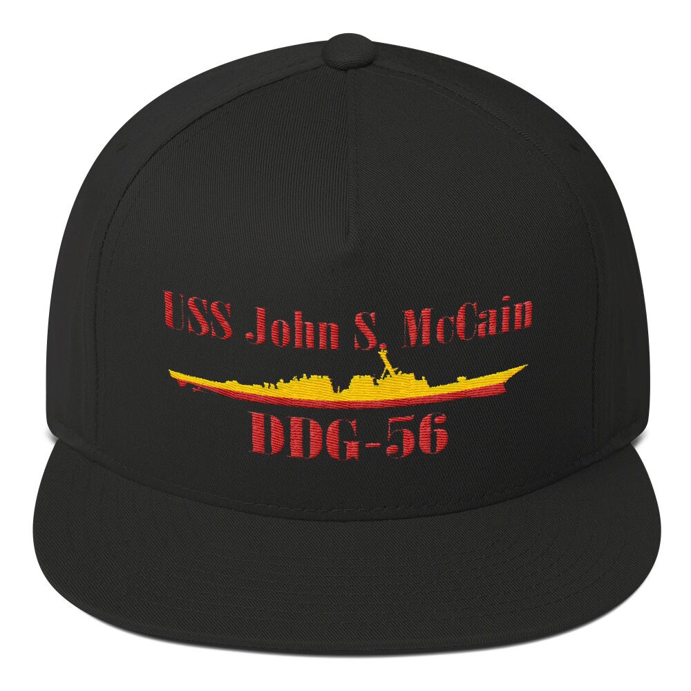 uss john mccain baseball cap