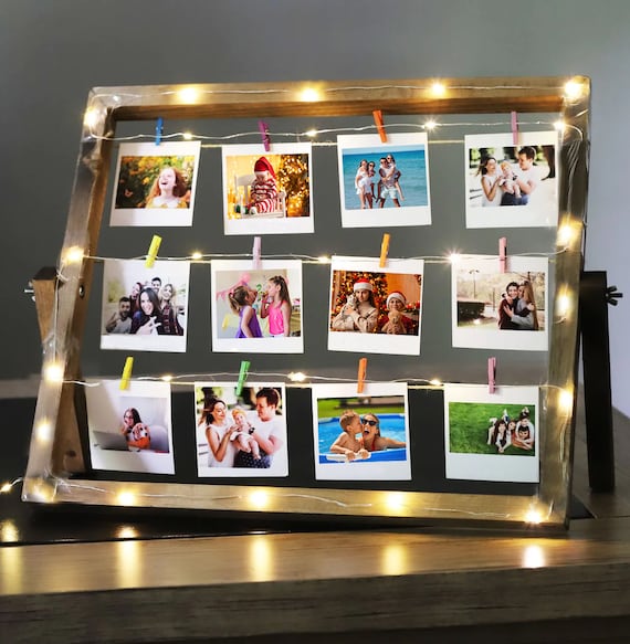 Picture frames with lights discount